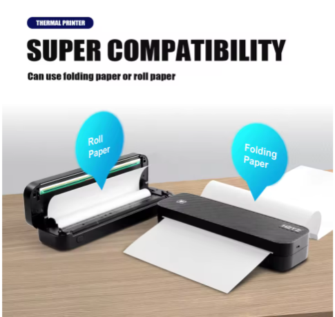 Mini Thermal Printer A4