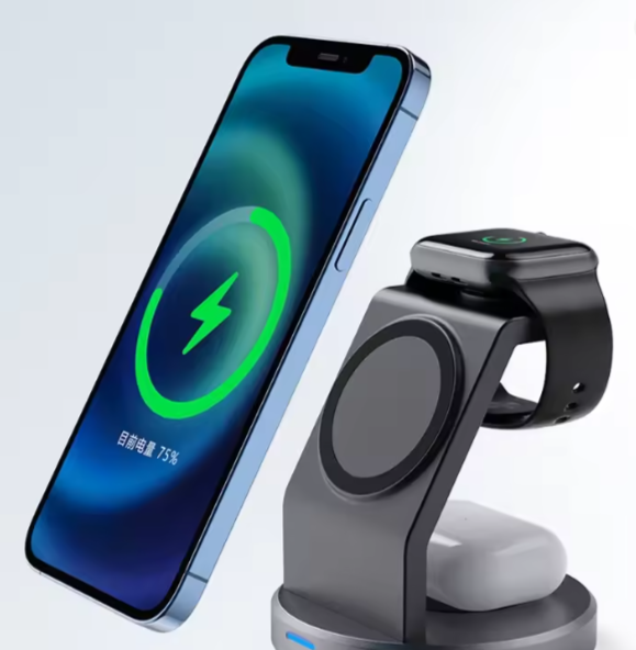 3‑in‑1 Magnetic Charging Stand