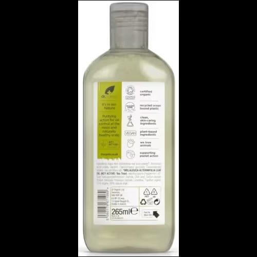 10x250ml Shampoo Organic
